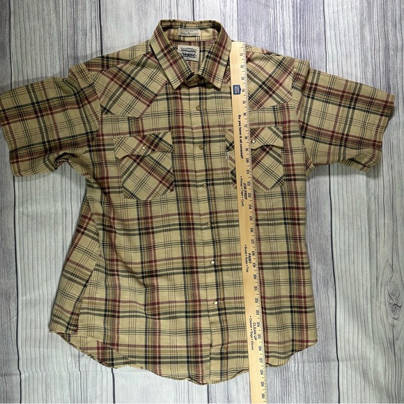 Vintage Levi’s Pearl Snap Western Button Down Dress Shirt - Picture 8 of 8